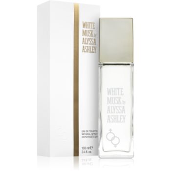 Alyssa Ashley Ashley White Musk Eau de Toilette pentru femei - imagine 3
